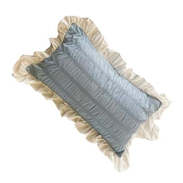 Imagem de Generic Fronha, Fronhas de Fibra Química Com Babados Confortáveis ​​e Adequadas para a Pele para Adultos para Quarto (48x74cm/18,9x29,1 pol.)