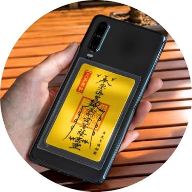 Imagem de Amuleto de cartão com pingente do zodíaco Feng Shui com placas de animais para carteira, telefone, mesa, carro, atrair riqueza, sorte e significado simbólico