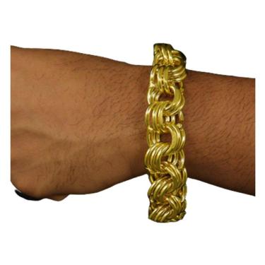 Imagem de Pulseira Friso Moeda Antiga 18mm Nao Descasca