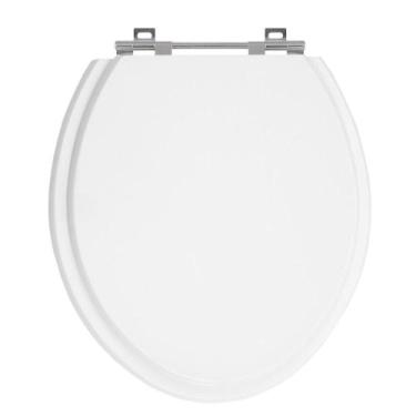 Imagem de Tampa De Vaso Oriane Branco Para Marca Ideal Em Mdf Branco - Sicmol