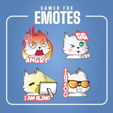 Imagem de Adesivo Decorativo Kawaii Infantil para Quarto e Cadernos com Personagens Fofos e Emojis 30x30cm