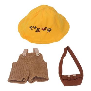 Imagem de Roupa de bicho de pelúcia Bear Bnineteenteam para bonecas de 30 cm