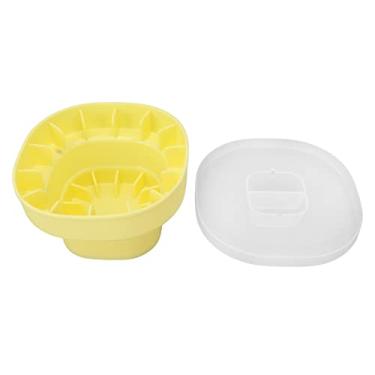 Imagem de Recipiente de balde de água, balde de gelo de silicone portátil, bacia de água dobrável com tampa, bandejas de gelo multifuncionais, garrafa de refrigerador, fácil de usar para mochilão, festa