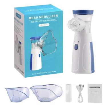 Imagem de Nebulizador Portátil Inalador Silencioso Sem Fio Infantil e Adulto Ult
