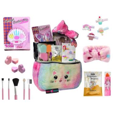 Imagem de Maleta De Maquiagem Completa Infantil minha mocinha - Delikadas Makeup