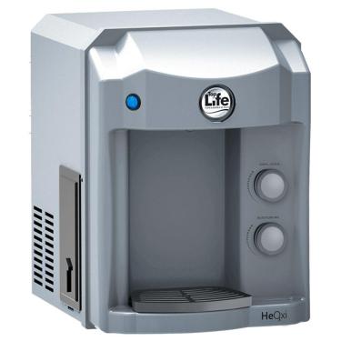 Imagem de Purificador De Água Alcalina Ionizada Com Ozônio Gelada Heoxi - Top Life Prata 127v