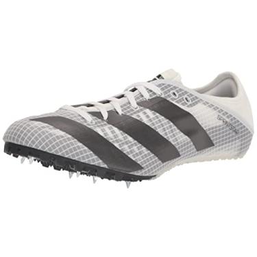Imagem de adidas Tênis masculino Sprintstar Track, Branco/Noite Metálico/Preto, 8