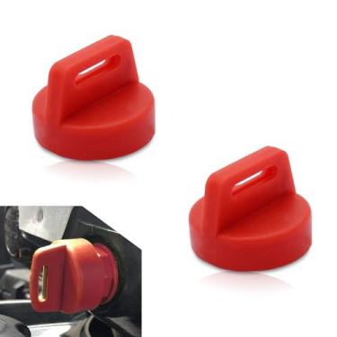Imagem de awlbed Capa protetora de chave de interruptor de ignição de carro com 2 peças, tampa protetora de silicone flexível, ajuste próximo fácil de identificar decoração de substituição 431964 5433534,