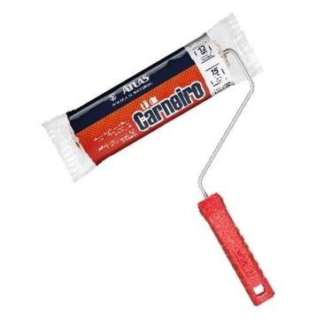 Imagem de Rolo De Lã 15cm Atlas 328-15 Para Pintura Em Superfícies Semirrugosas