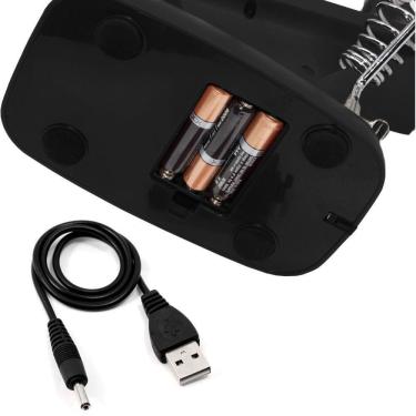 Imagem de Lupa de Mesa com Garras e Iluminação LED USB Lorben