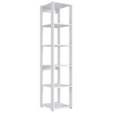 Imagem de Estante Livreiro 183cm 05 Prateleiras Branco Proddy Branco