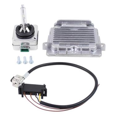Imagem de DriveFix Módulo de controle de lastro de farol oculto Xenon com Ignitor e lâmpadas D3S conjunto para Buick Enclave Chevrolet Corvette GMC Acadia Jaguar F-Type XJ XJR para Jeep Grand Cherokee para