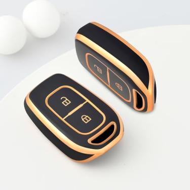 Imagem de Bolsa para chave de carro com símbolo de trânsito Renault Kwid Dacia Sandero Logan Duster