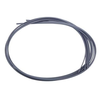 Imagem de 5 hastes de solda de plástico, 0,1" (2,5 mm) de diâmetro x 3,28 pés (1 m) varas redondas de PVC, para reparo diário de plástico de para-choques de carro, cinza