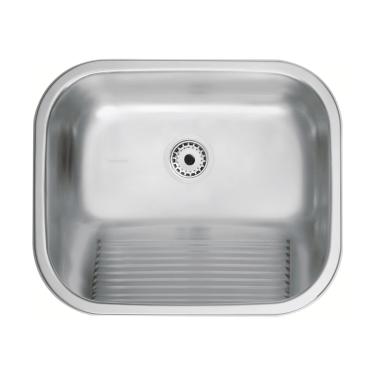 Imagem de Tanque Inox De Encaixe Embutir Lavanderia 50x40cm 34 Litros Hera Tramontina