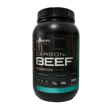 Imagem de Beef Protein Isolada e Hidrolisada Beef Protein 900g Cacau Carbon Nutr