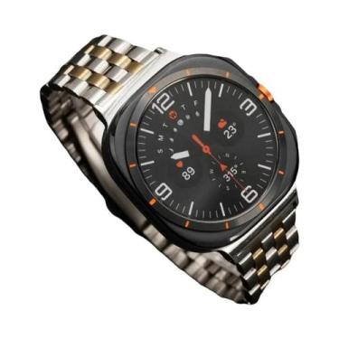 Imagem de Pulseira De Aço Inoxidável De 47mm Para Samsung Galaxy Watch Ultra, Br