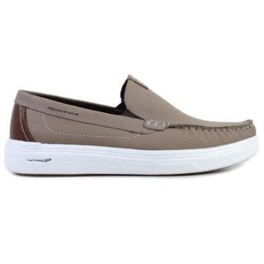 Imagem de Sapato Masculino Pegada Mocassim Couro Cinza - 1421-Masculino