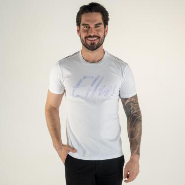 Imagem de Camiseta Ellus Maxi Classic Branca-Masculino