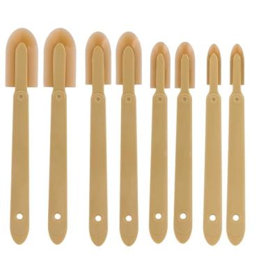 Imagem de 8pcs Conjunto Ferramentas Borracha para Calafetagem, Espátulas de Acabamento Reutilizáveis Removedor Selante Alisador Aplicador de Rejunte para Cozinha Banheiro Azulejos Janela (4 Tamanhos)