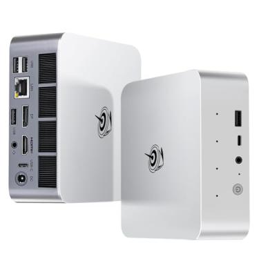 Imagem de Beelink Mini Pc Ser8, Amd Ryzen7 8745Hs Até 4,9 Ghz (8C/16T), Minicomputador 32 Gb De Ram Ddr5/1 Tb Pcie4.0 Ssd/Amd Radeon 780M 12 Núcleos 2600 Mhz, Suporta Tela Tripla 4K/Wifi 6/Bt5.2/Lan 2.5G/Hdm