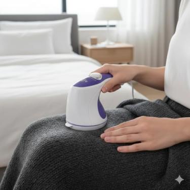 Imagem de Massageador Elétrico Drenagem Linfática Portátil 110V Alívio e Relaxamento