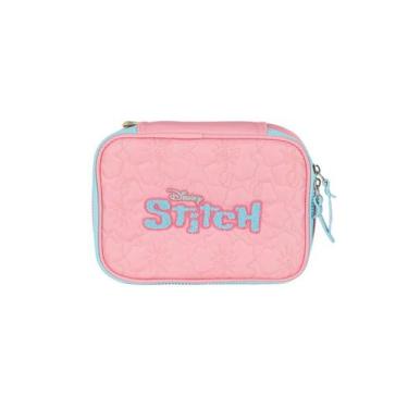 Imagem de Estojo Box Escolar Stitch - Luxcel