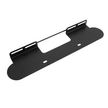 Imagem de SUNGOOYUE Suporte de Parede para Alto-falante, Carga Máxima Resistente de 22 Libras, Suporte de Prateleira de TV de Aço Universal Com Gerenciamento de Cabos para G2 e Outras Barras de Som (Preta)