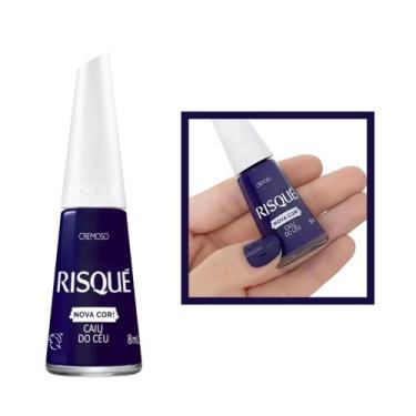 Imagem de Esmalte Risqué Nova Cor! 8ml - Caiu Do Céu - risque