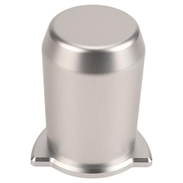 Imagem de Cryfokt Copo Alimentador de pó de Liga de Alumínio Premium 54mm Caneca Doseadora de café, Design Anti-vôo para Loja de chá de Leite (54 mm / 2,12 pol.)