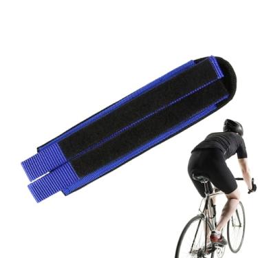 Imagem de Correias de pedal de bicicleta ergométrica | Cinto antiderrapante de nylon | Correias de cinto de pedal engrenagem fixa, para homens, adultos, mulheres, estrada, montanha, treino, equitação, ginásio