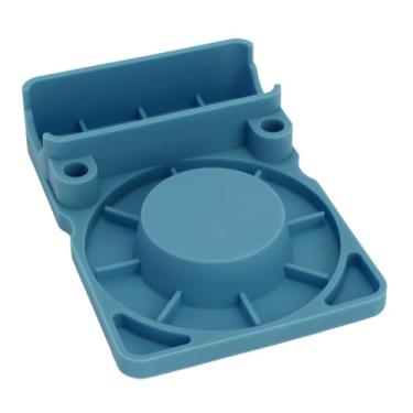 Imagem de Cryfokt Rack de Secagem de Copos de Silicone Premium Com Suporte de Palha para Tampa de Orifício de Drenagem, Suporte de Escorredor de Garrafas Inodoro para Copos de água, Garrafas de Leite, (Azul)