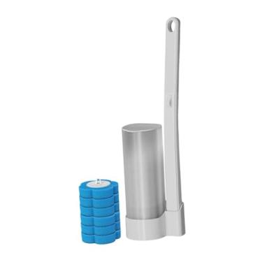 Imagem de Llazsybz Conjunto de Escova Sanitária para Manutenção Do Banheiro com Suporte de Parede, Utensílios de Limpeza Doméstica, Limpeza de, Sabor Do Oceano, Tamanho real