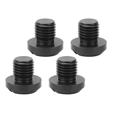 Imagem de Generic Tampas de Orifício para Espelho de Motocicleta Superfície Anodizada Adequada para Hypermotard, Adequada para Versys, 2 Pares M10x1.25 Parafuso de Plugue de Orifício de Espelho Lateral