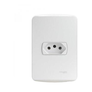 Imagem de Tomada 10A Conjunto 250v 2P+T PB Miluz Schneider S3b60340