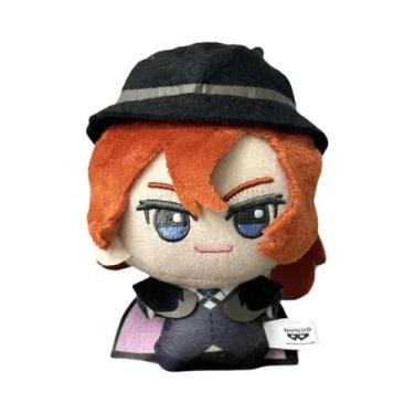 Imagem de Mini Boneco De Pelúcia De 10cm BSD Dazai Osamu Nakahara Chuuya Nakajim