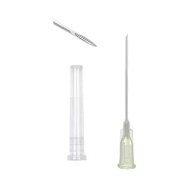 Imagem de Agulhas Transparentes De Baioneta 100pcs Para Aplicação De Cola Com Se