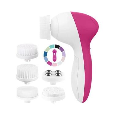 Imagem de Escova Elétrica De Limpeza Facial 5 Em 1, Dispositivo De Beleza Multif