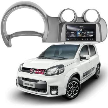 Imagem de Multimídia Adak 7P Uno 2010 A 2014 Uno Vivace 2010 A 2016 Fiorino 2014 A 2021 2+64GB Quadcore Carplay Android Auto Gps