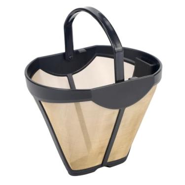 Imagem de Filtro permanente de café para cervejas Ninja, filtro de café reutilizável #4 cone compatível com cafeteira Ninja CFP201 CFP300 CFP301 CFP305 CFP451CO CFP307 livre de BPA