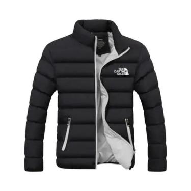 Imagem de Jaqueta Parka Masculina De Inverno 2024, Moda Casual, Quente, Com Gola