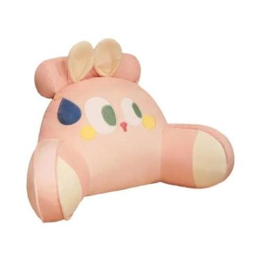 Imagem de Almofada De Apoio Lombar E Pescoço Removível E Lavável Com Desenho Ani