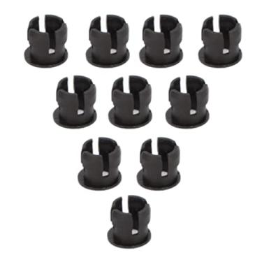 Imagem de Acouto 200 PCS 5mm Suportes para Lâmpadas LED - Soquetes de Diodo Emissor de Luz para Fácil Instalação e Ampla Aplicação Em Indicadores e Soluções de Iluminação (Preto)