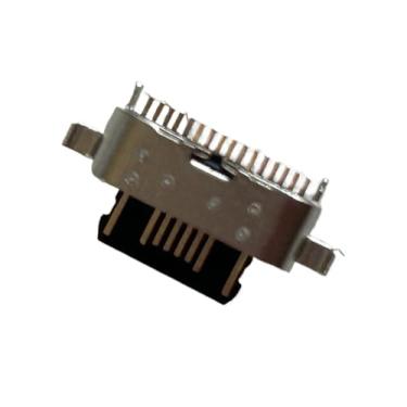 Imagem de zhxchzhi Conector de porta de carregamento OEM compatível com Motorola Moto G04 XT2421 XT2421-2 peças 5 peças