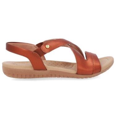 Imagem de Sandália Rasteira Feminina Elástico Cobre Usaflex R1804, 36