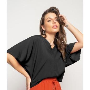 Imagem de Blusa Salvatore Fashion Morcego Viscolinho Feminina-Feminino