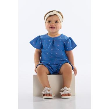 Imagem de Conjunto Blusa e Short Cerejas Bebê Quimby-Feminino