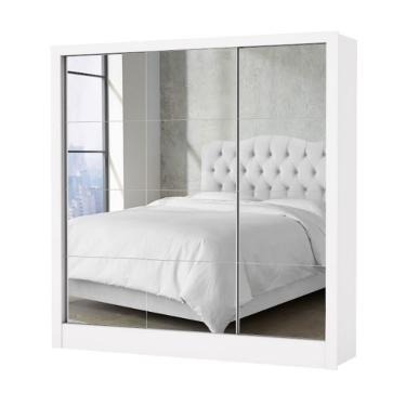 Imagem de Guarda Roupa Santiago 3 Portas Premium Branco - Carioca