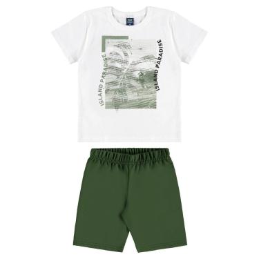 Imagem de Conjunto Camiseta Bermuda Moletom Bee Loop-Masculino