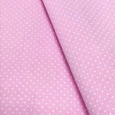 Imagem de Tecido Tricoline Poá 100% Algodão 1m x 1,50m Várias Cores para Artesanato, Patchwork e Costura Criativa -